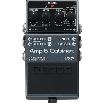 Boss  IR-2 Amp + Cabinet-IR Pedal