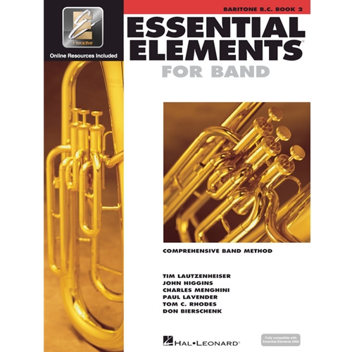 Essential Elements for Band - Baritone B.C. Book 2 with EEi