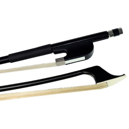 Glasser F501H-1/2 Standard Fiberglass French Bass Bow, 1/2 Size