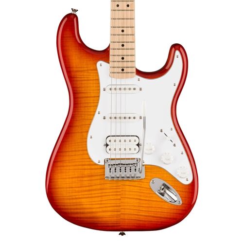 Squier Affinity Series Stratocaster FMT HSS Electric Guitar, Maple Fingerboard, Sienna Sunburst