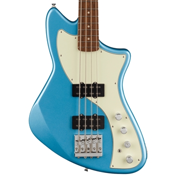 Fender Player Plus Active Meteora Electric Bass Guitar, Pau Ferro Fingerboard, Opal Spark