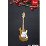 Hal Leonard HL00139450 Fender Gold '50s Strat - 6 inch. Holiday Ornament