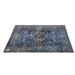 Drum N Base  VP185-BLU Vintage Persian Style Drum Mat 6' X 5.25' - Blue