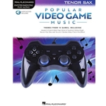 Popular Video Game Music - Tenor Sax Play-Along Book with Online Audio