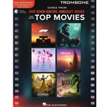 Songs from Kpop Demon Hunters, Minecraft, Wicked and More Top Movies - Trombone Play-Along Book with Online Audio