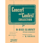 Concert and Contest Collection for Bb Bass Clarinet Piano Accompaniment