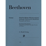 Five Famous Piano Sonatas