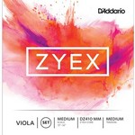 DZ410 D'Addario Zyex Viola String Set, Medium Tension