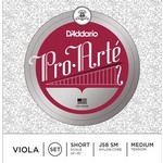 J58 D'Addario Pro-Arte Viola String Set, Medium Tension