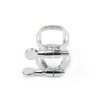 D'Addario RBS1N Rico Ligature and Cap, Baritone Sax, Nickel Plated