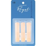 Rico Royal RCB03 Royal by D'Addario Bb Clarinet Reeds, 3-pack