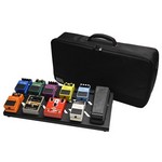 Gator GPB-BAK-1 Black Aluminum Pedal Board; Large w/ Carry Bag