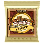Ernie Ball EB2004 Earthwood 80/20 Bronze Acoustic Guitar Strings, Light (11- 52)