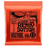 Ernie Ball EB2215 Nickel Wound Electric Guitar Strings, Skinny Top/Heavy Bottom (10 - 52)