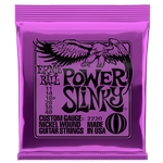 Ernie Ball EB2220 Nickel Wound Electric Guitar Strings, Power Slinky (11 - 48)