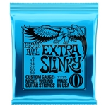 Ernie Ball EB2225 Nickel Wound Electric Guitar Strings, Extra Slinky (8 -38)