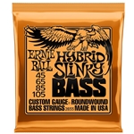 Ernie Ball EB2833 Nickel Wound Electric Bass Strings, Hybrid Slinky (45 - 105)