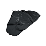 Hodge TSB1 Silk Tenor Sax Swab, Black