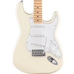 Fender Standard Stratocaster Electric Guitar, Olympic White