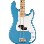 Squier Sonic Precision Electric Bass Guitar, Maple Fingerboard, California Blue