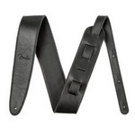 Fender 0990622006 2.5” Artisan Crafted Leather Strap, Black