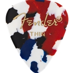 Fender 1980351750 Classic Celluloid Picks, 351 Shape - 12 Pack