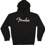 9113017 Fender Spaghetti Logo Hoodie, Black