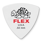 Dunlop 456P50 Picks, .50 Tortex Flex Triangle, 6-Pack