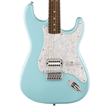 Fender Tom DeLonge Stratocaster Electric Guitar, Daphne Blue