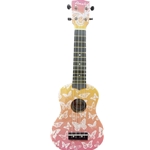 Amahi DDUK14 Tropical Series Sunset Mariposa Soprano Ukulele