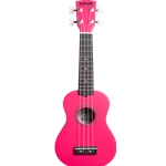 Amahi PNUKRRD Penguin Series Hot Pink Soprano Ukulele