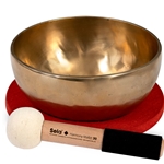 SELA SE264 8.7" Brass Harmony Singing Bowl, 22cm