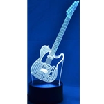 Aim AIM5359 Telecaster Style Electric Guitar 3D LED lamp