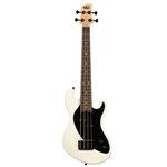 Kala UBASS-SB-CR-FS Solid Body 4-String Sweet Cream Fretted U-BASS