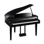 Yamaha CLP865GP Polished Ebony Clavinova Digital Grand Piano With Bench