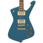 Ibanez IC420 Iceman Electric Guitar, Antique Blue Metallic