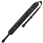Levy's MCH11APX-BLK 3" Black Apex Leather Guitar Strap With Padding And Hardware