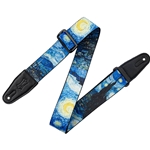 Levy's MP2MSP-001 Masterpiece Series - Stars Guitar Strap