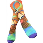 Aim MUSO2 G Clef Piano Sublimation Socks