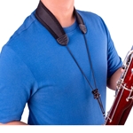 Protec NLS317 Bassoon Neck Strap - Less Stress Neoprene, Metal Slider & Open Hook