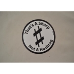 Aim MUMG1 Magnet That's A Sharp Not Hashtag