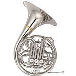 Yamaha YHR-672ND Professional Double Horn, Nickel Silver with Detachable Bell