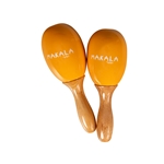 Kala MP-MARACA-MD-YL Yellow Makala Maraca Set