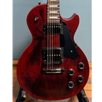 Used Gibson Les Paul Studio Electric Guitar, Wine Red