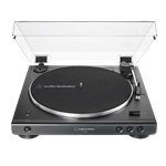 Audio Technica AT-LP60XBT-BK AT-LP60XBT Bluetooth Belt-Drive Turntable, Black