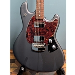 Used Ernie Ball Music Man StingRay HT Electric Guitar, Charcoal Frost