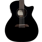 Alvarez AG70ce 12-String Atist Grand Auditorium Acoustic Guitar with Electronics, Black