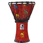 Toca TFCDJ-7SJS Freestyle Colorsound 7" Sarong Djembe - Jam Session/Keith
