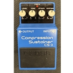 Used Boss CS-3 Compression Sustainer Effects Pedal