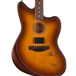 Fender Acoustasonic Standard Jazzmaster Electric Guitar, Honey Burst